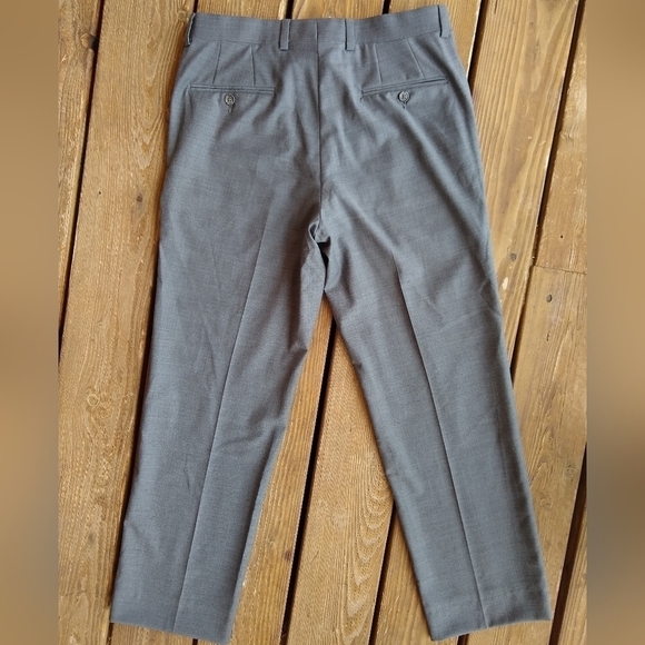 SALE 🛍️ CREMIEUX Travel Smart Dress pants Modern Fit Wool blend Mens size 32R - Picture 3 of 7